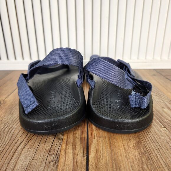 Chaco Bodhi Storm Blue Sandals Mens Size 11 Black Toe Loop Strappy Beach Shoes main image 5
